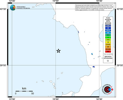 Mappa EMS - territori località