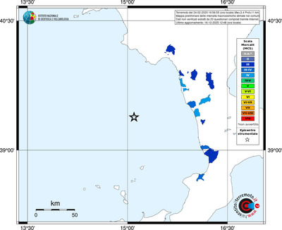 Mappa MCS - territori comuni