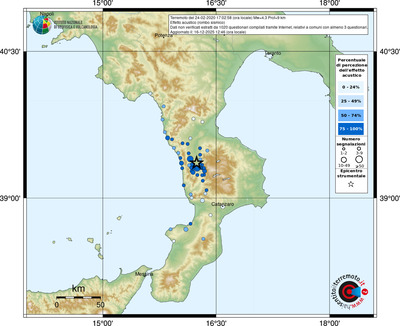 Mappa comuni con almeno 3 questionari