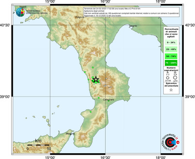 Mappa comuni con almeno 3 questionari