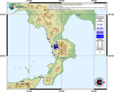 Mappa comuni con almeno 3 questionari
