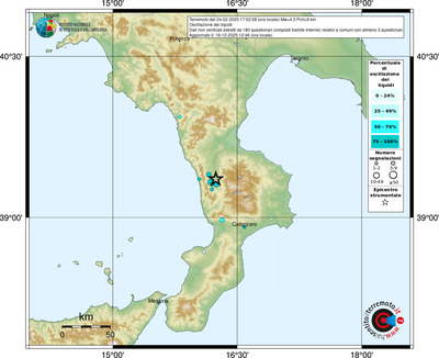 Mappa comuni con almeno 3 questionari