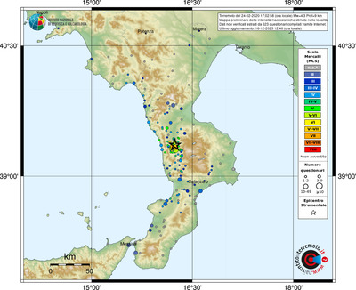 Mappa MCS - località
