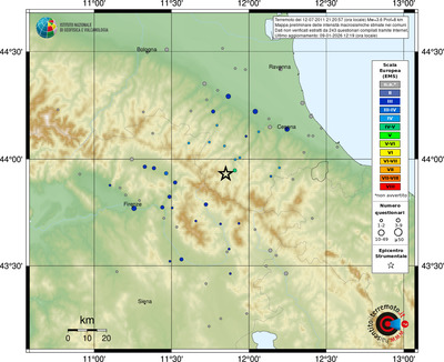 Mappa EMS - comuni