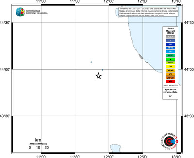 Mappa MCS - territori località