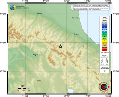 Mappa MCS - località