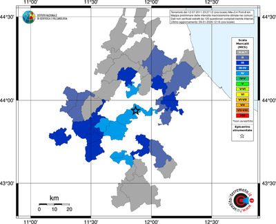 Mappa MCS - territori comuni