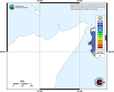 Mappa EMS - territori comuni