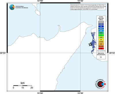 Mappa MCS - territori località