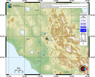Mappa comuni con almeno 3 questionari