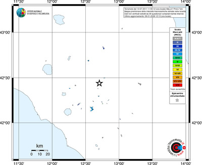 Mappa MCS - territori località