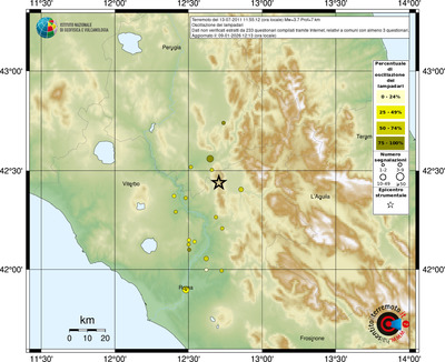 Mappa comuni con almeno 3 questionari