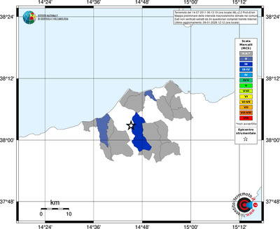Mappa MCS - territori comuni