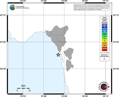Mappa EMS - territori comuni