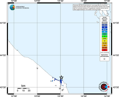 Mappa MCS - territori località