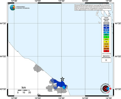 Mappa MCS - territori comuni