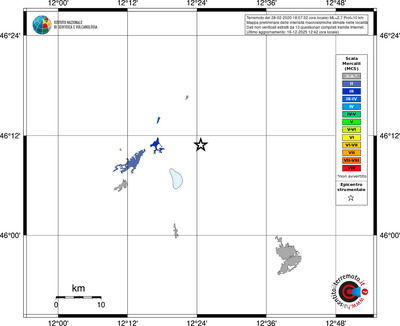 Mappa MCS - territori località