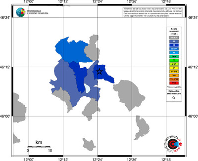 Mappa MCS - territori comuni