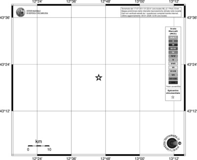 Mappa MCS - territori località