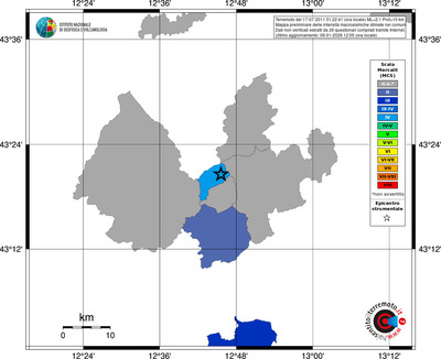 Mappa MCS - territori comuni
