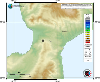 Mappa EMS - località