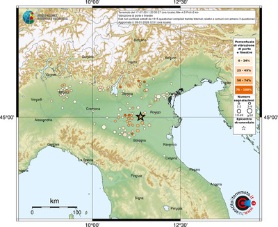 Mappa comuni con almeno 3 questionari
