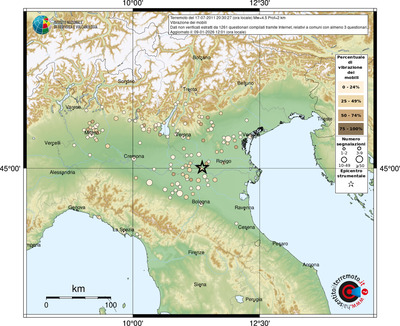 Mappa comuni con almeno 3 questionari