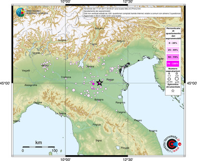 Mappa comuni con almeno 3 questionari