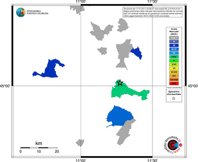 Mappa MCS - territori comuni