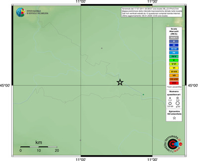 Mappa MCS - località