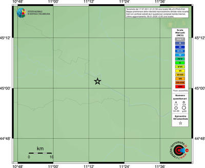 Mappa MCS - località