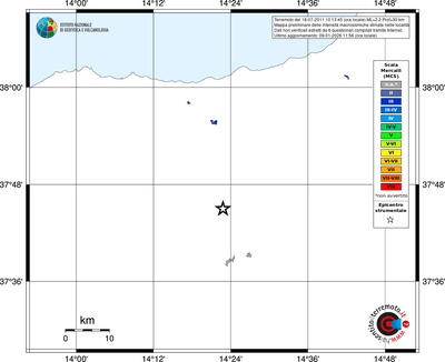 Mappa MCS - territori località