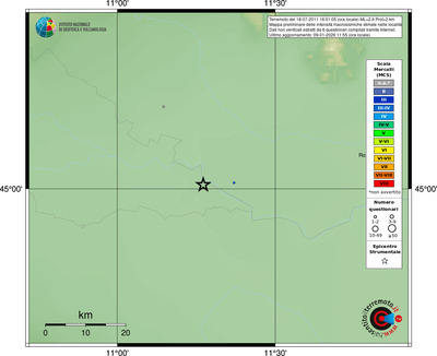 Mappa MCS - località
