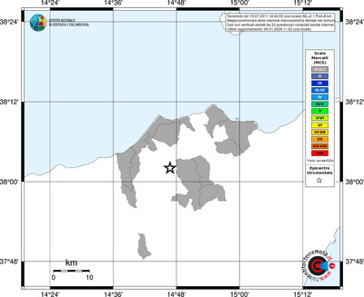 Mappa MCS - territori comuni