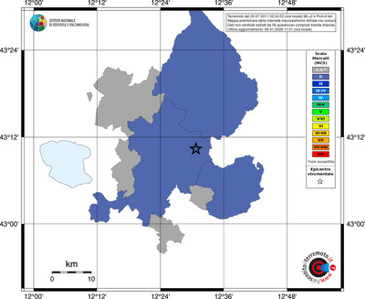 Mappa MCS - territori comuni