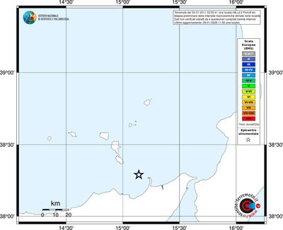 Mappa EMS - territori località