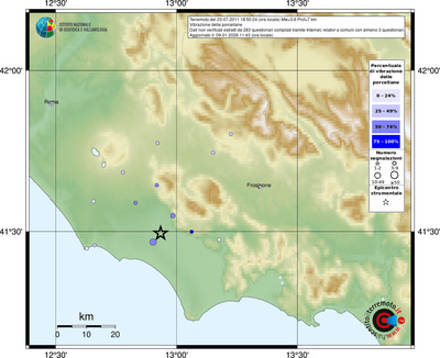 Mappa comuni con almeno 3 questionari
