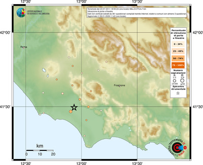 Mappa comuni con almeno 3 questionari