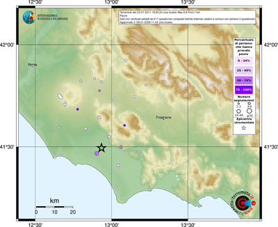 Mappa comuni con almeno 3 questionari