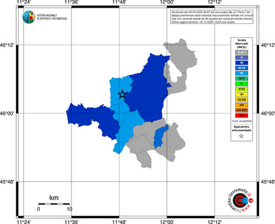 Mappa MCS - territori comuni