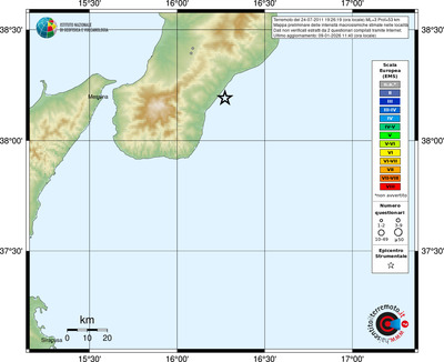 Mappa EMS - località