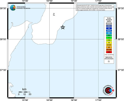 Mappa EMS - territori località