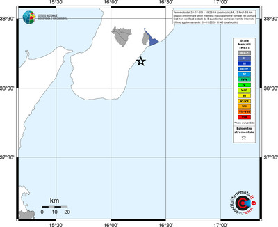 Mappa MCS - territori comuni