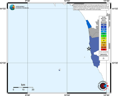 Mappa MCS - territori comuni