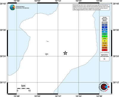 Mappa MCS - territori località