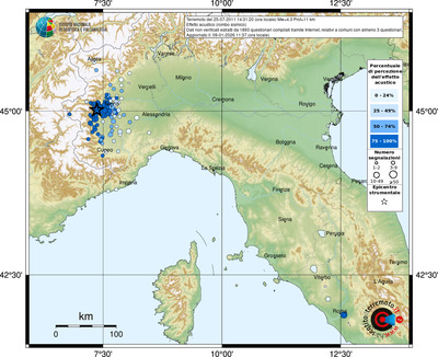 Mappa comuni con almeno 3 questionari