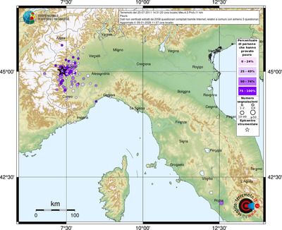 Mappa comuni con almeno 3 questionari