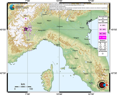 Mappa comuni con almeno 3 questionari