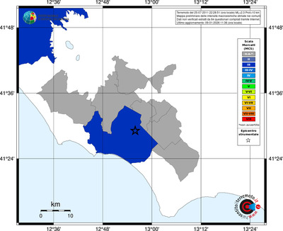 Mappa MCS - territori comuni