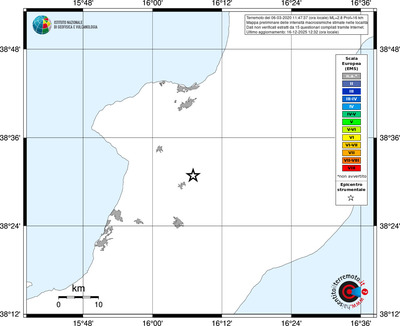 Mappa EMS - territori località